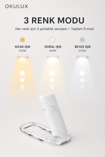 Okulux Kitap Okuma Işığı