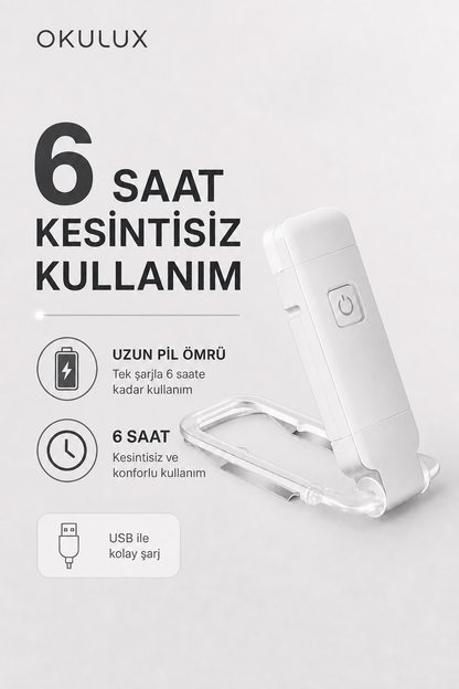 Okulux Kitap Okuma Işığı